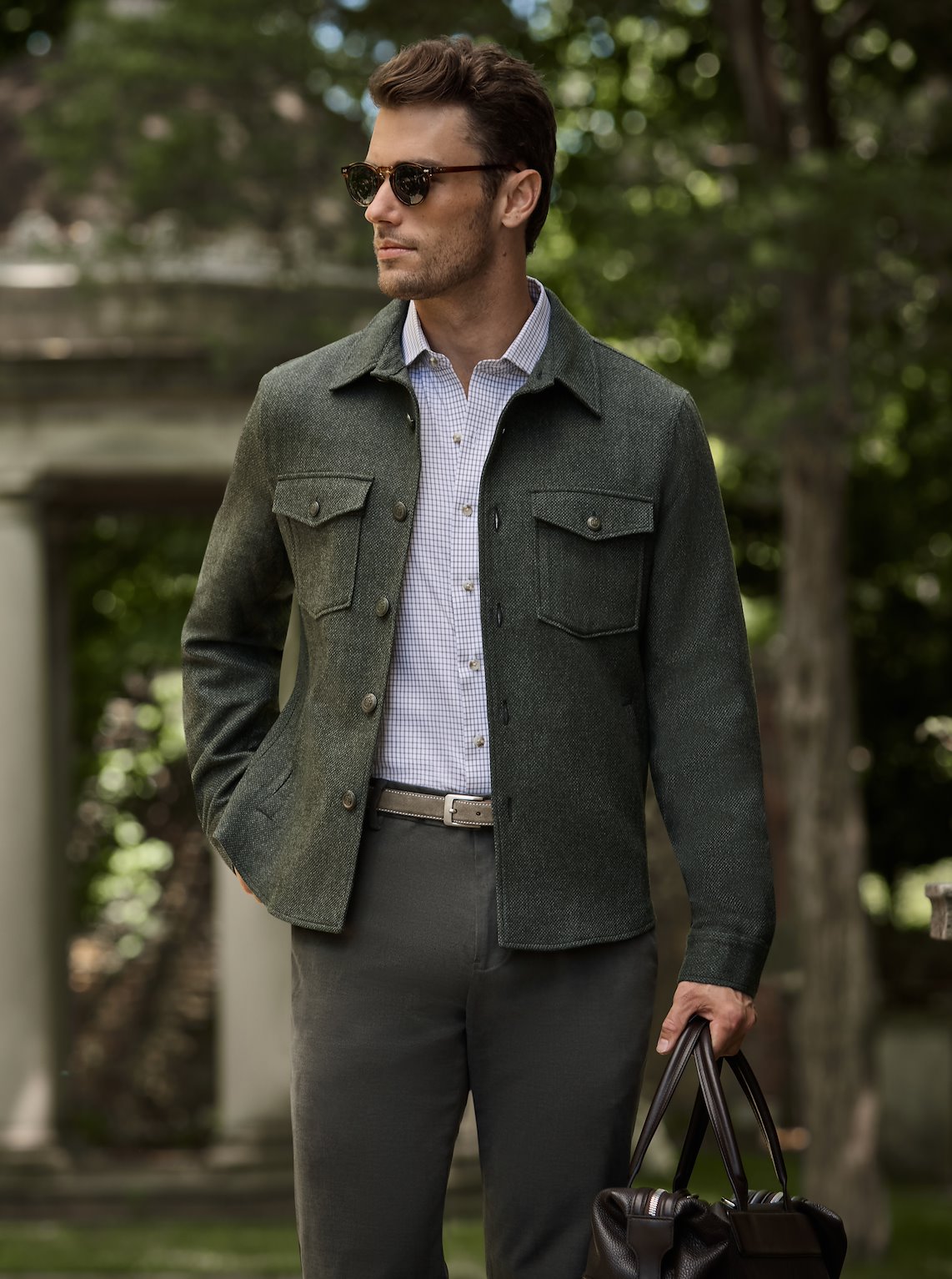 A current J.Hilburn tailored look
